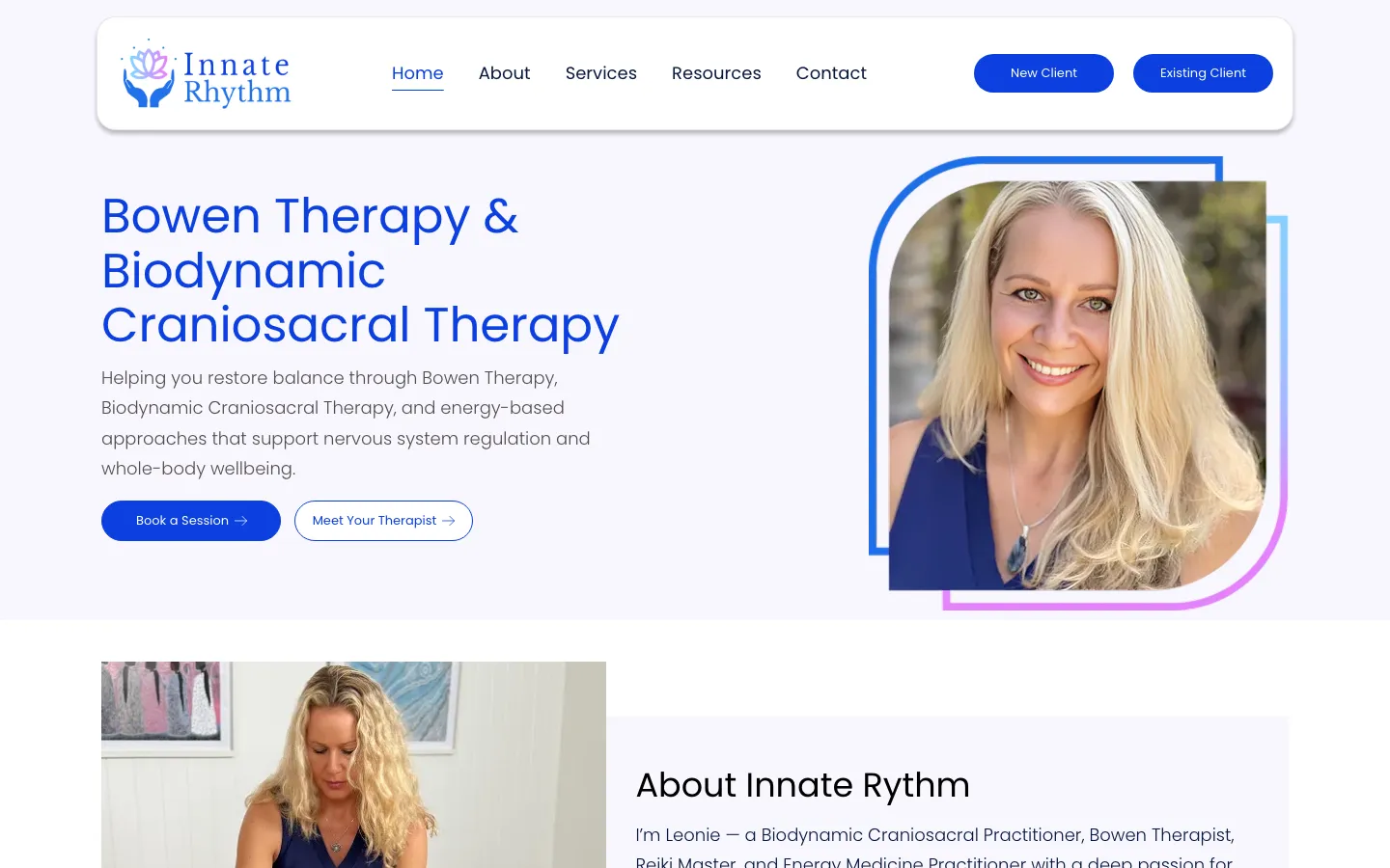 Innate Rhythm homepage